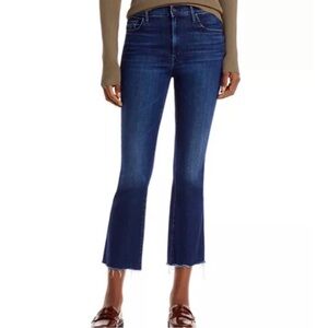 MOTHER Dark Blue Ankle Jeans